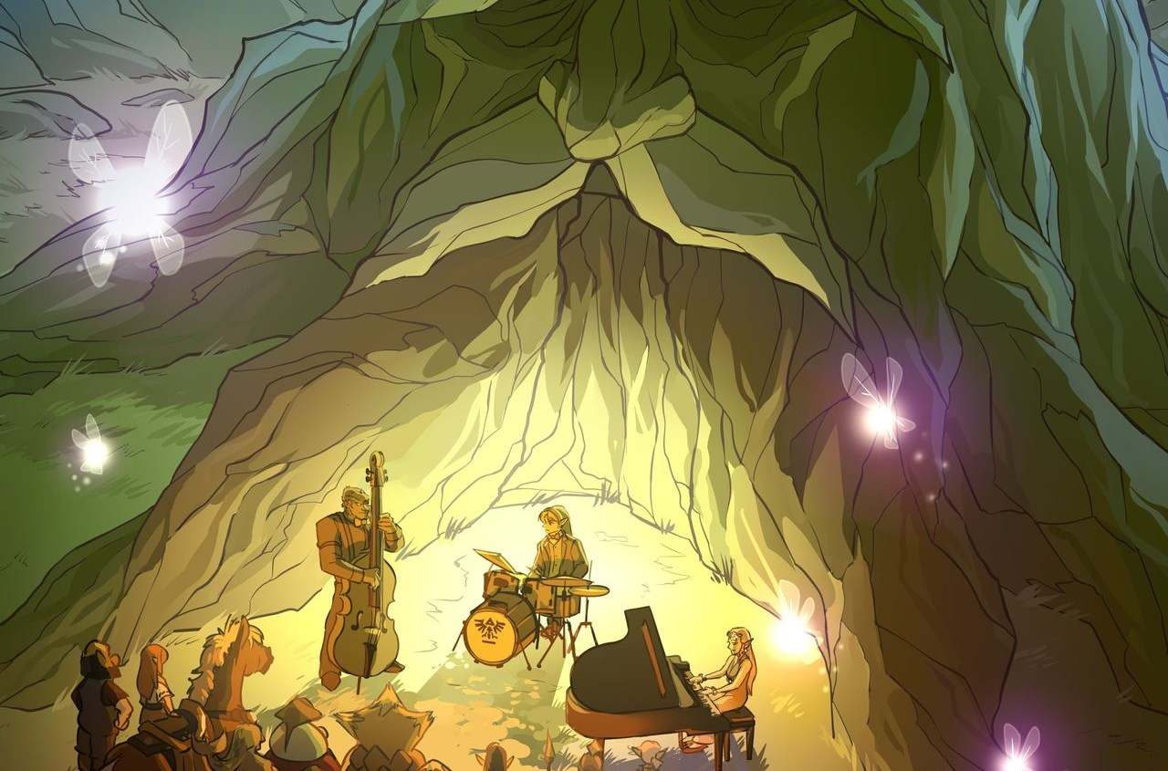 Someone turned the Ocarina of Time soundtrack into a perfect Zelda jazz album