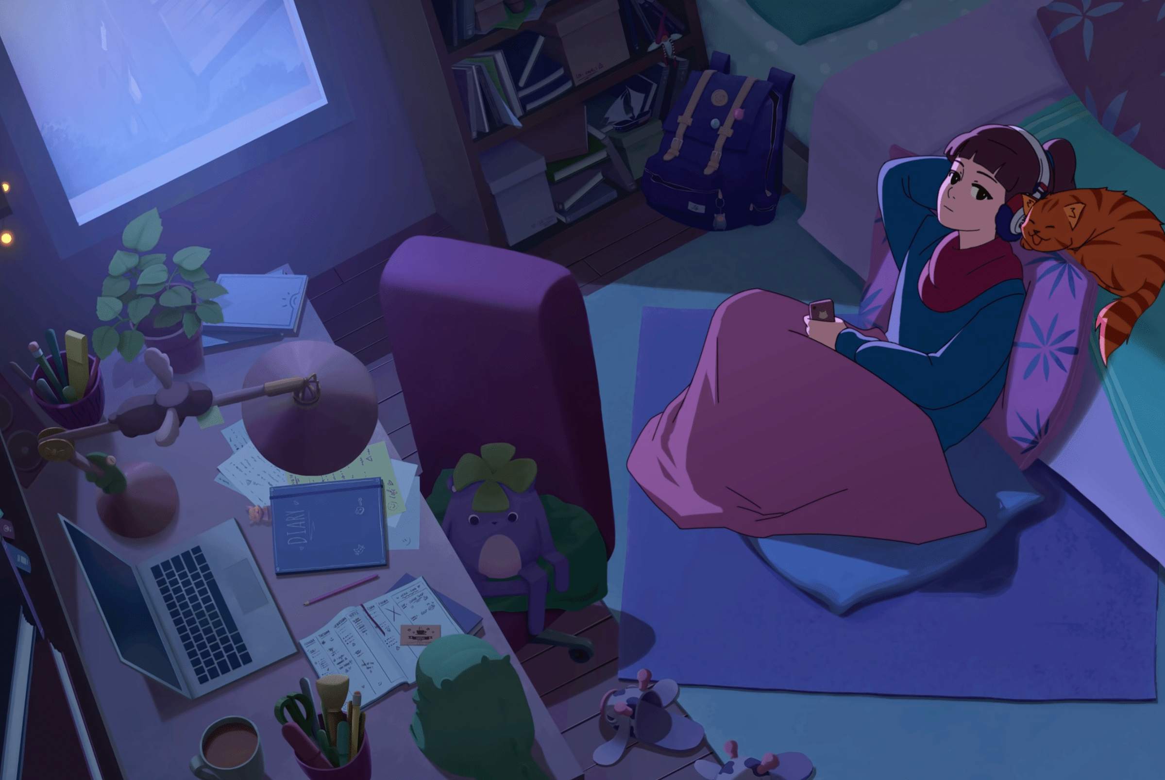 Lofi Girl and Synthwave Boy are missing